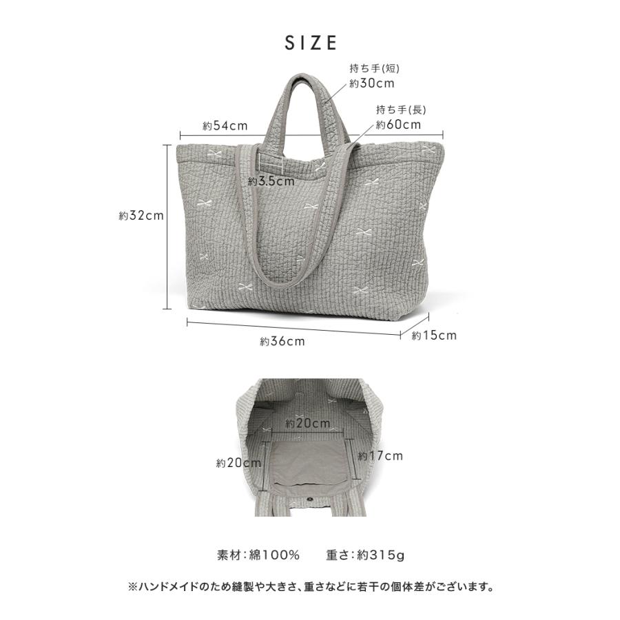 ヌビバッグ おしゃれ マザーズバッグ リボン 韓国 かわいい トート