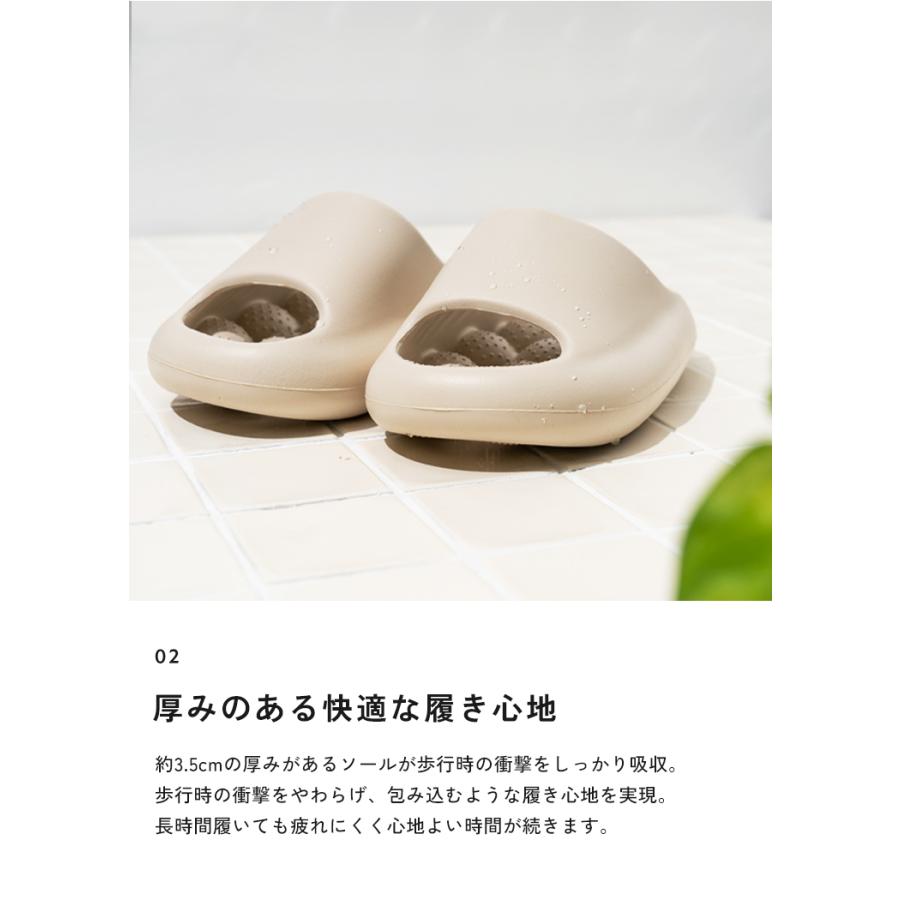 【クーポンでさらにお得】 スリッパ 健康サンダル 足つぼ 洗える かわいい 北欧 メンズ レディース 大きいサイズ 通気性 蒸れない つぼ むくみ 前開き |  | 09