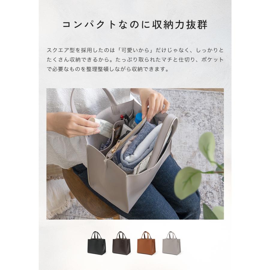 クーポンでさらにお得】 トートバッグ レディース ファスナー付き