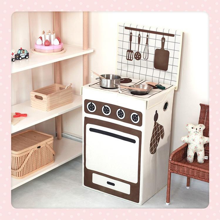 収納ボックス おもちゃ箱 ボックス 箱 収納 バスケット ふた付き 蓋付き おままごと ままごと おもちゃ キッチン 折りたたみ 折り畳み 不織布 大容量 かわいい Toybox Cradle Kobe 通販 Yahoo ショッピング