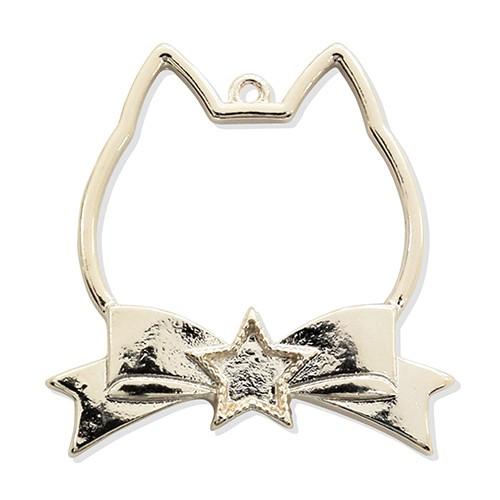 ネコポス対応 レジンフレーム リボンキャット いろコレ 通販 ゆめかわいい レジンクラフト ネコ ねこ 魔法少女 ハンドメイド ゆめかわ アクセサリー Icf 025 Crafヤフー店 通販 Yahoo ショッピング