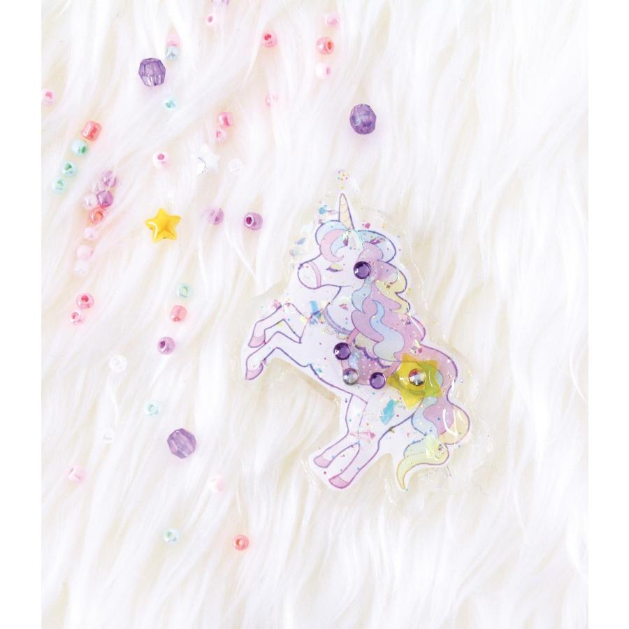 いろコレ プラバンキット ゆめみるユニコーンのブローチ いろコレ 通販 ハンドメイド アクセサリー作り かんたん手作り ゆめかわいい Ick 007 Crafヤフー店 通販 Yahoo ショッピング