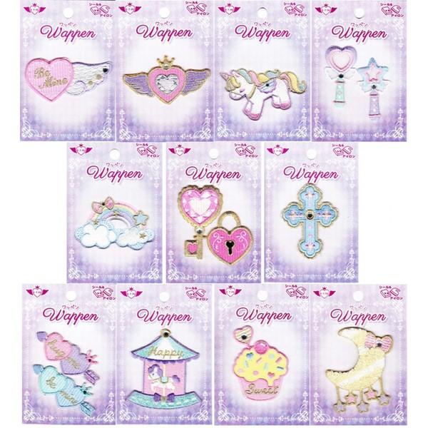 ワッペン パステルユニコーン いろコレ 通販 ゆめかわいい 女の子 パステル 魔法少女 ゆめかわ いちご Icw 03 Crafヤフー店 通販 Yahoo ショッピング