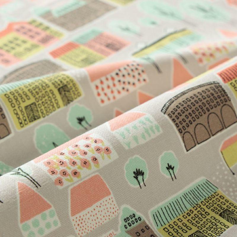 Kippis 綿麻キャンバス生地 Hakaniemi ハカニエミ ライトグレー キッピス 布地 布 北欧 テキスタイル 綿 柄 プリント Kpc 45a Crafヤフー店 通販 Yahoo ショッピング