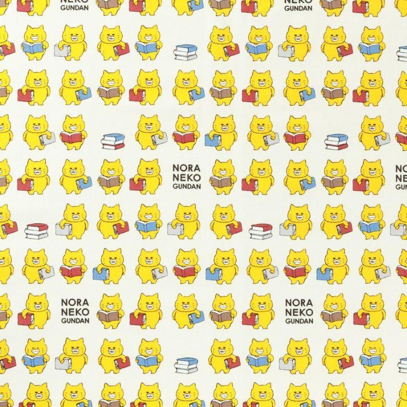 ノラネコぐんだん ファブリック 21 オックス生地 入園入学 ノラネコどくしょ クリームいろ Ngf 06a Crafヤフー店 通販 Yahoo ショッピング