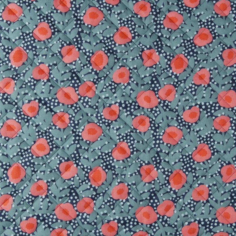 Kippis シーチングキルト 生地 Lentokukka レントクッカ 飛ぶ花 ピンク ブルー Kippis キッピス 布地 布 北欧 テキスタイル 綿 柄 プリント 日本製 Qkps 38 Crafヤフー店 通販 Yahoo ショッピング