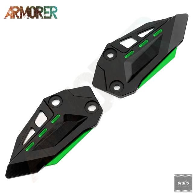 並行輸入品 オートバイ アルミ アクセサリー フットペグ ヒール