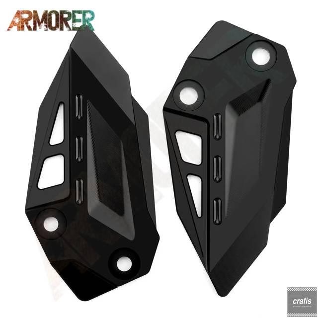 並行輸入品 オートバイ アルミ アクセサリー フットペグ ヒール