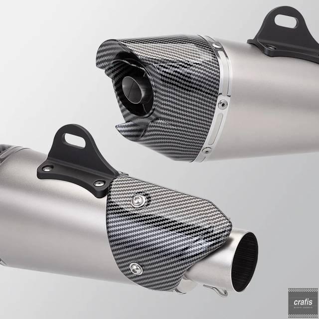 並行輸入品 51mm オートバイ マフラー AT2 エスケープ モト ZX6R R1 R3