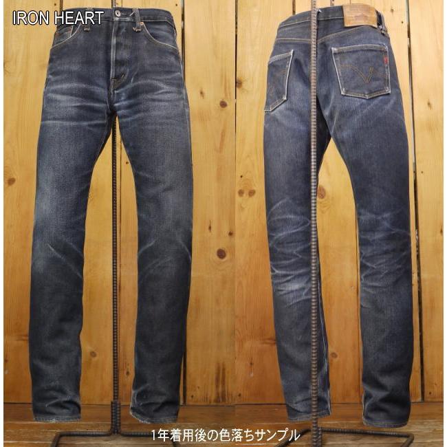 アイアンハート 461Z IRON HEART 21オンス レギュラーデニム ブーツカット ジップフライ ironheart 21oz 461z｜craft-ac｜09