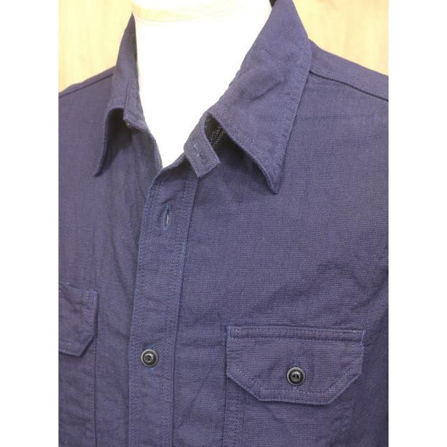 UES ウエス インディゴドビーシャツ　ワークシャツ　インディゴネイビー UES ウエス インディゴドビーワークシャツ No,501603 : CRAFT