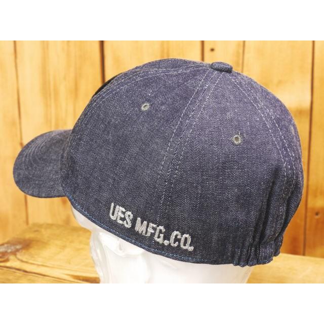 UES（ウエス） ウエスデニムキャップ 82DC RED MAN ベースボール