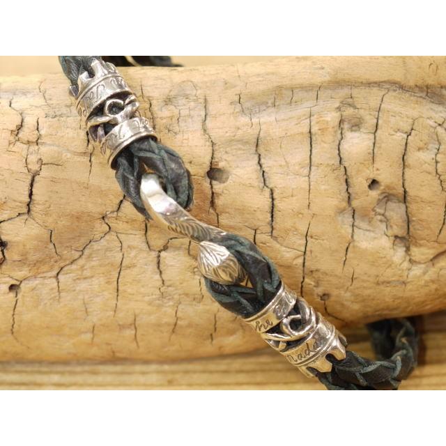 限界価格。フラットヘッドイベント限定シルバーブレスレット（バンダナ付き） 限界価格。フラットヘッドイベント限定シルバーブレスレット（バンダナ