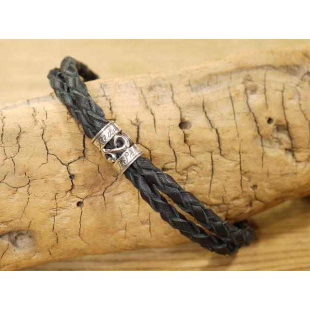 The Flat Head フラットヘッド BL-001 カンガルーレザーシルバー