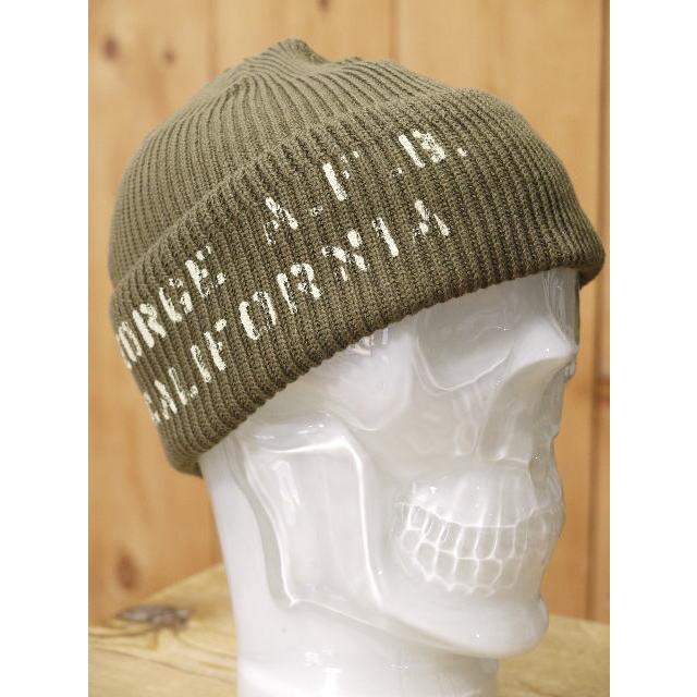 BUZZ RICKSON'S バズリクソンズ コットン ニットキャップ ステンシル