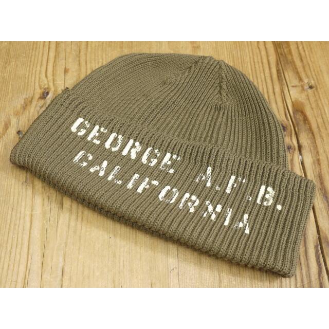 BUZZ RICKSON'S バズリクソンズ コットン ニットキャップ ステンシル