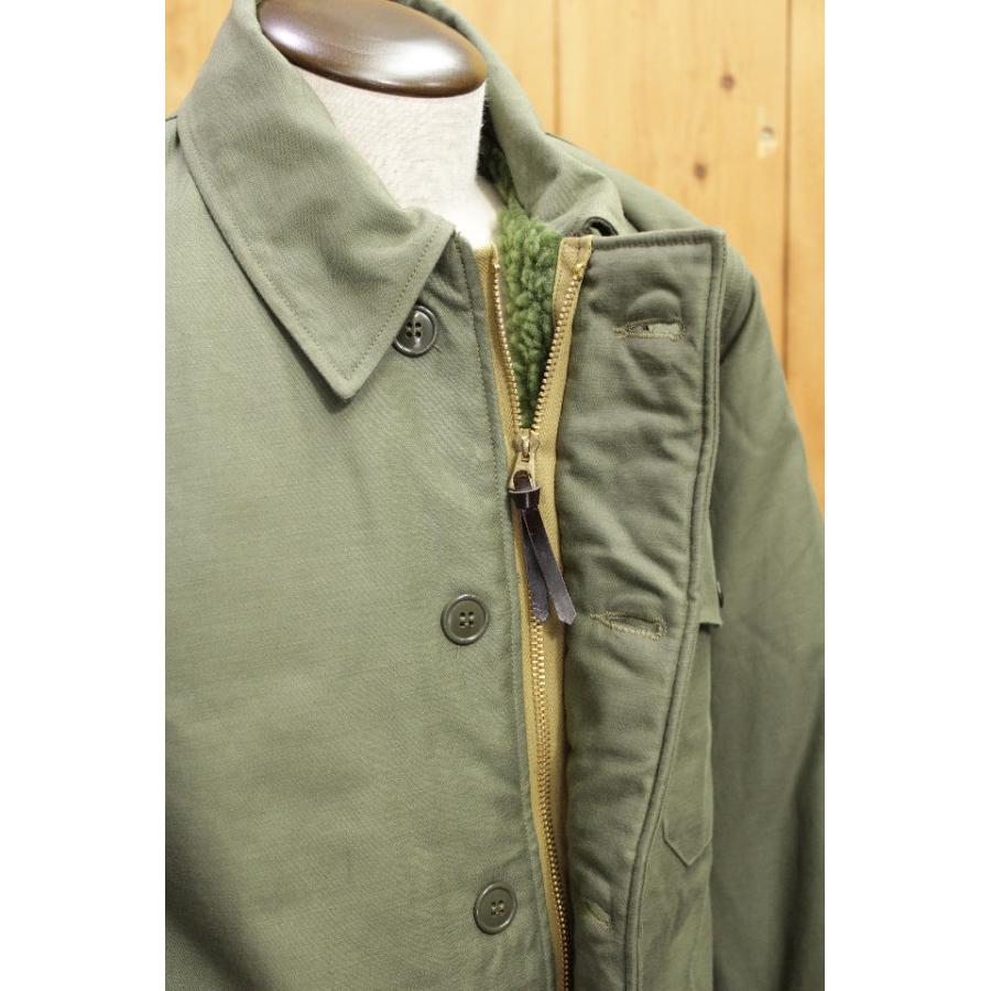 バズリクソンズデッキジャケット MEDIUMサイズ オリーブ バズリクソンズデッキジャケット MEDIUMサイズ オリーブ