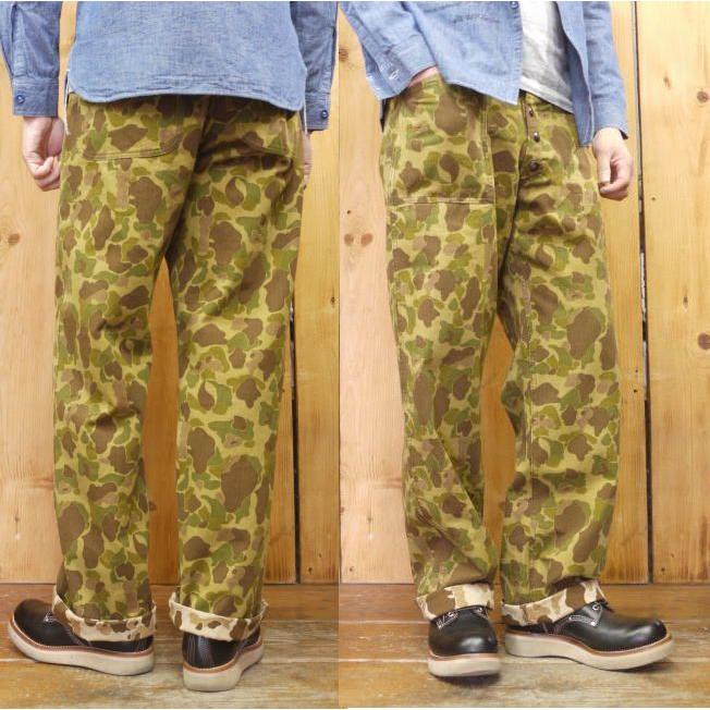 バズリクソンズ USMC リバーシブルカモフラージュワークパンツ BR41224