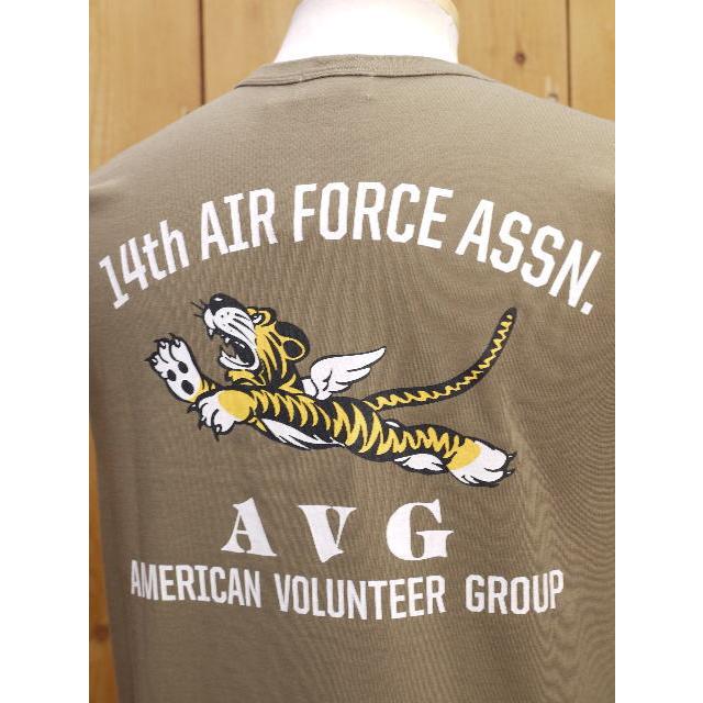 BUZZ RICKSON'S バズリクソンズ FLYING TIGERS Tシャツ イエロー