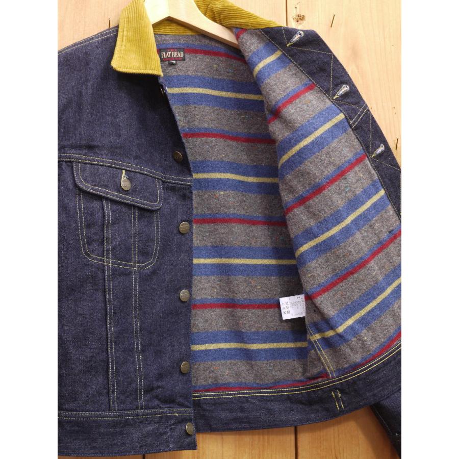 The Flat Head フラットヘッド デニムブランケットジャケット FN The Flat Head フラットヘッド デニムブランケットジャケット FN