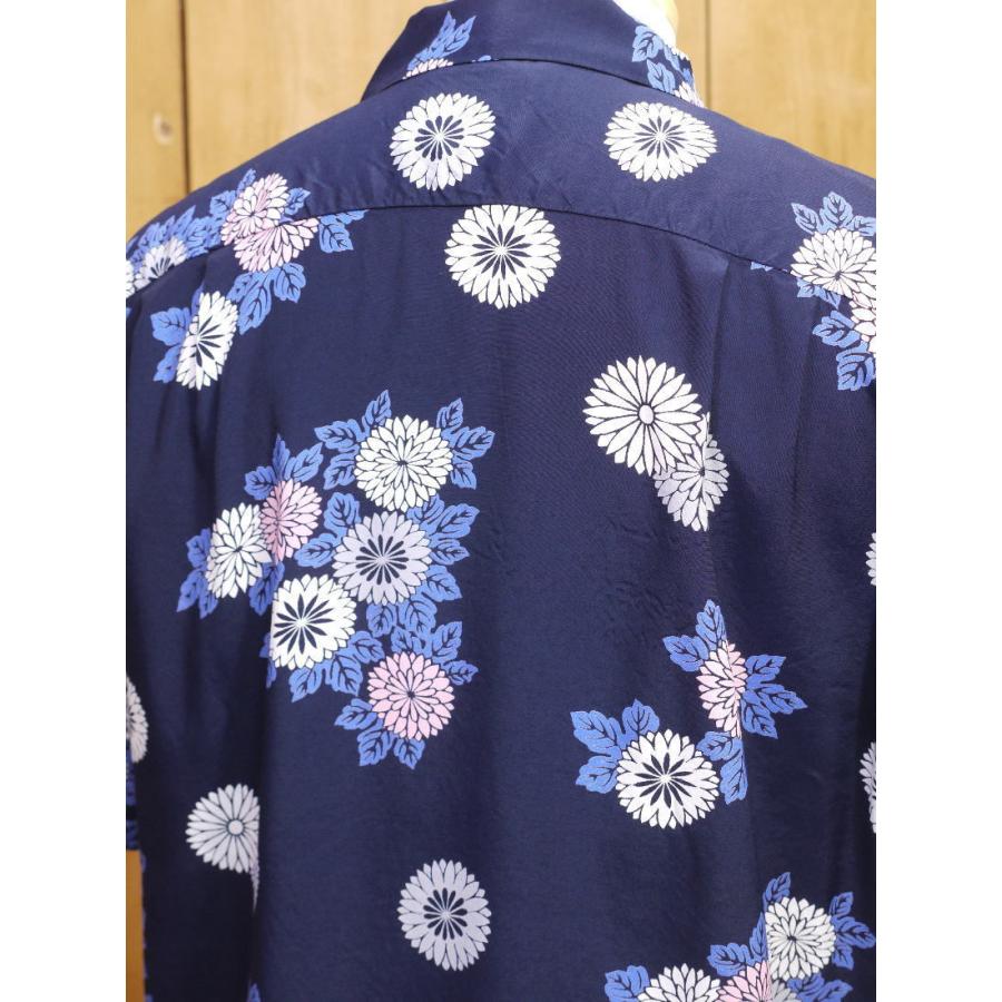 SUN SURF デュークカハナモク DK38821 CHRYSANTHEMUM 半袖ハワイアン