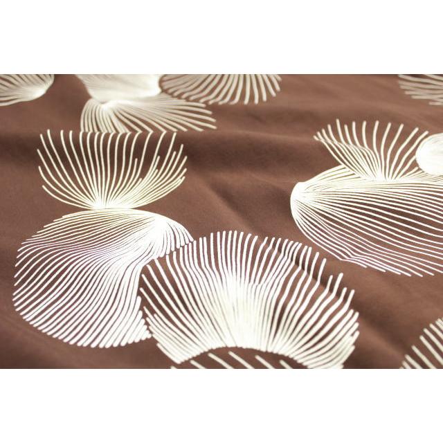 デュークカハナモク DK39450 デュークスシェルハワイアンシャツ ブラウン ブラック sunsurf | SUN SURF | 06