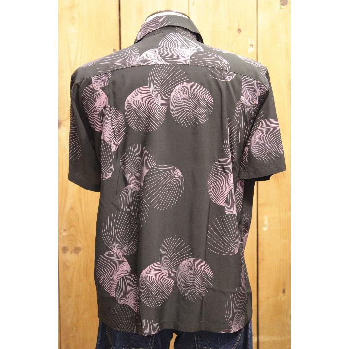 デュークカハナモク DK39450 デュークスシェルハワイアンシャツ ブラウン ブラック sunsurf | SUN SURF | 08