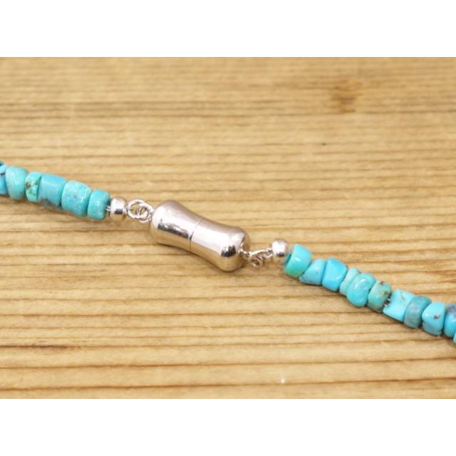 フラットヘッド ターコイズブレスレット FLAT HEAD/フラットヘッド ターコイズビーズブレスレット/SI-BR