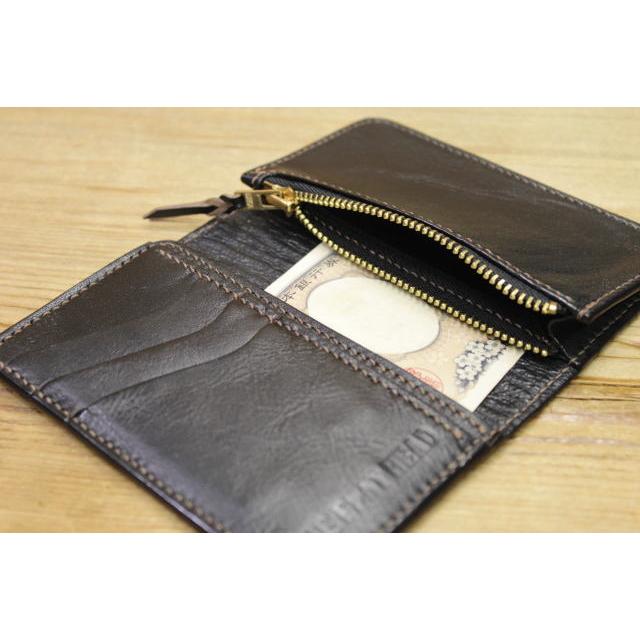 コンパクトウォレット　フラグメントケース　茶芯　レザー 0d4de0620635835f1d50e6ce704d02