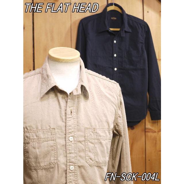 The Flat Head（フラッドヘッド） フラットヘッド シャツ FN-SCK-004L