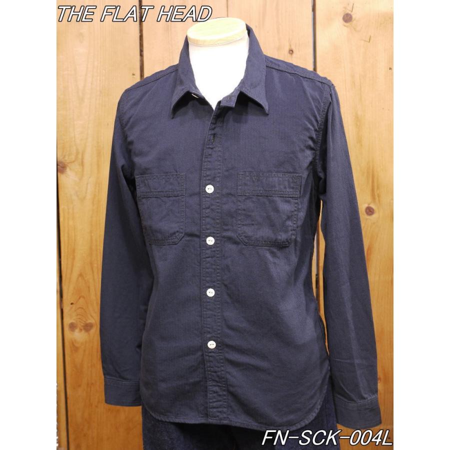 The Flat Head（フラッドヘッド） フラットヘッド シャツ FN-SCK-004L