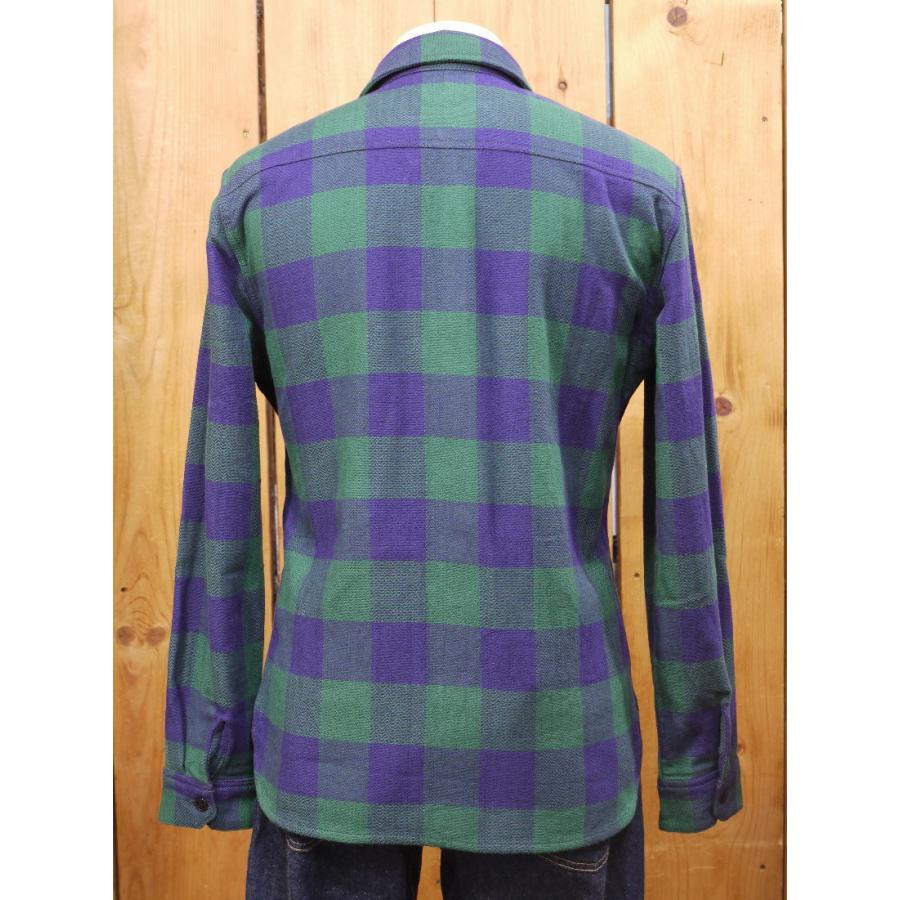 The Flat Head フラットヘッド ネルシャツ FN-SNR-101L ブロック