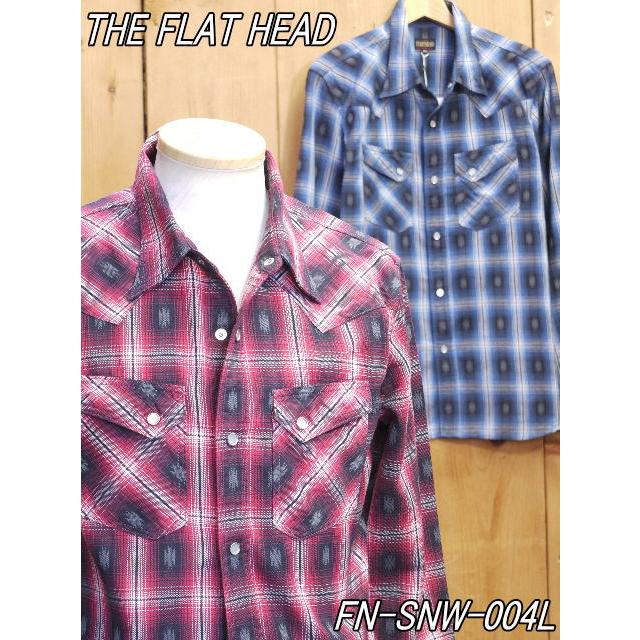 The Flat Head（フラッドヘッド） フラットヘッド シャツ FN-SNW-004L