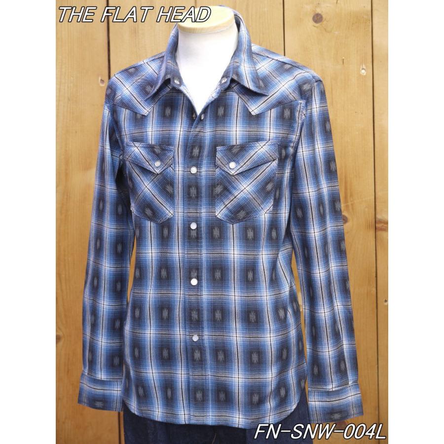 The Flat Head（フラッドヘッド） フラットヘッド シャツ FN-SNW-004L