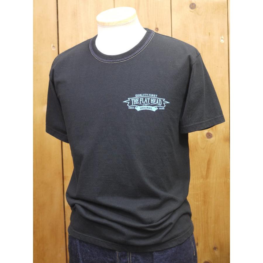 The Flat Head フラットヘッド Tシャツ FN-THC-024 SUPER 丸胴