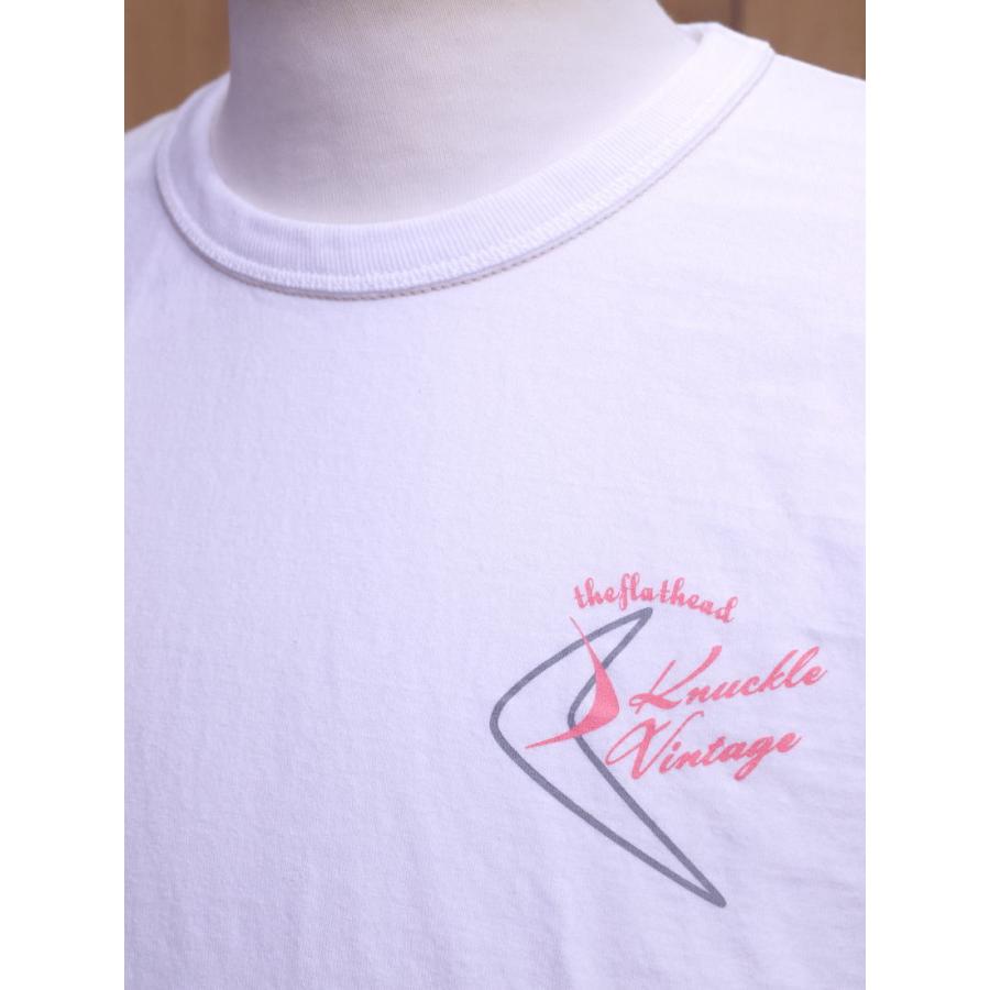 The Flat Head フラットヘッド Tシャツ FN-THC-027 KNUCKLE 丸胴半袖 