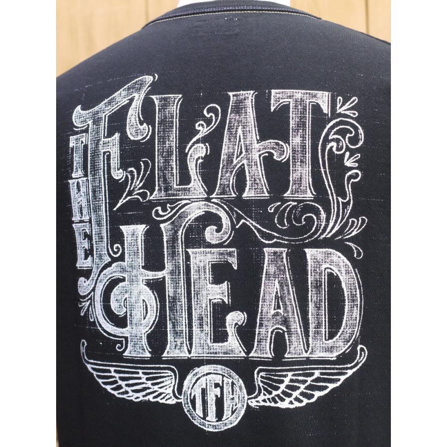 フラットヘッド Tシャツ FN-THC-035 THE FLAT HEAD 丸胴半袖Tシャツ ブラック ダークグリーン イエロー ホワイト  theflathead｜craft-ac｜09