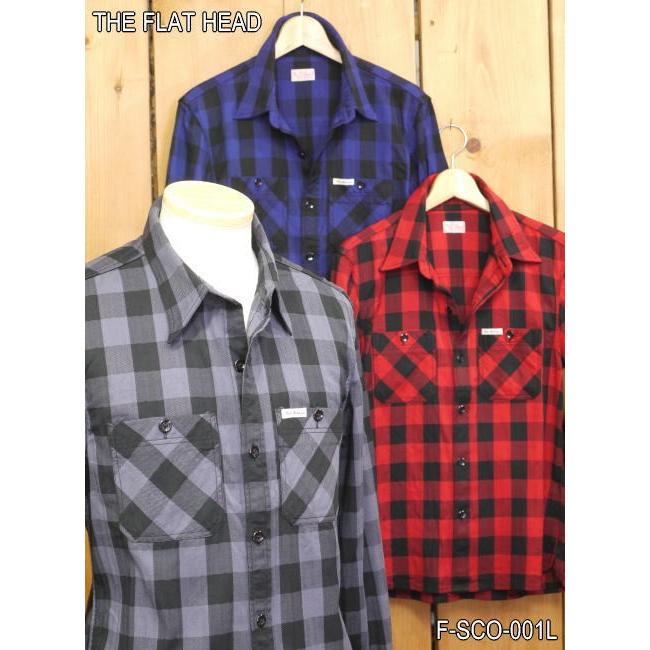 The Flat Head（フラッドヘッド） フラットヘッド シャツ F-SCO-001L