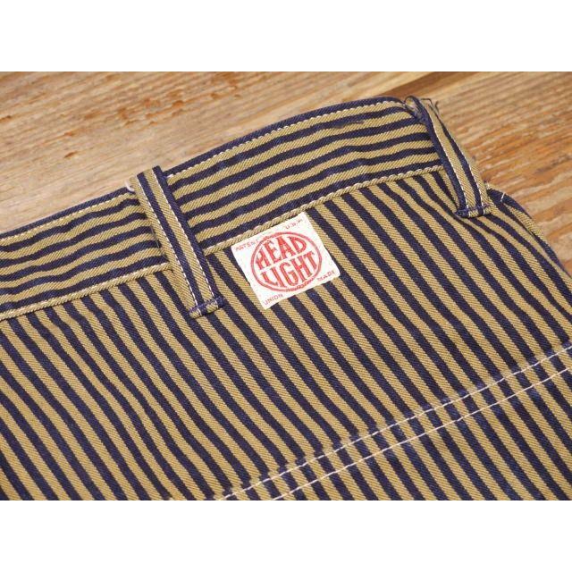 SUGAR CANE ヘッドライト 11oz.ブラウンヒッコリーワークパンツ