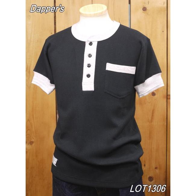 The Flat Head ダッパーズ ヘンリーネックサーマルTシャツ dappers 