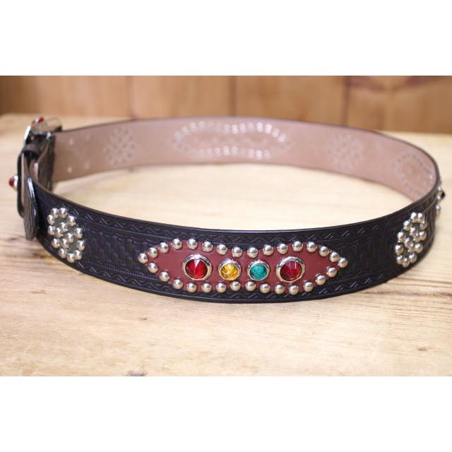 ダッパーズ×エースウエスタンベルト LOT1716 1940'sスタイル スタッズ