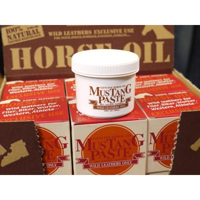 マスタングペースト レザーオイル MUSTANG PASTE レザーワックス | 