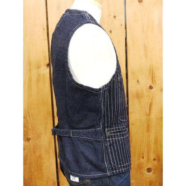 SUGAR CANE シュガーケーン　ウォバッシュ　ベスト SUGAR CANE シュガーケーン ウォバッシュストライプ|ワーク