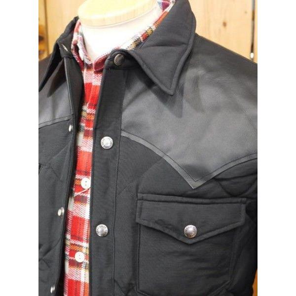 SUGAR CANE シュガーケーン レザーヨークウエスタンダウン SUGAR CANE シュガーケーン レザーヨークウエスタンダウン