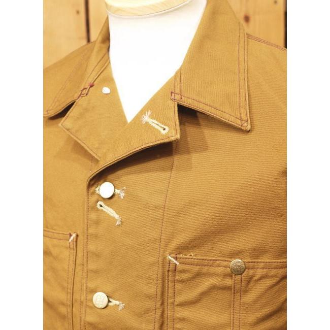 SUGAR CANE シュガーケーン 13oz.ブラウンダックワークコート