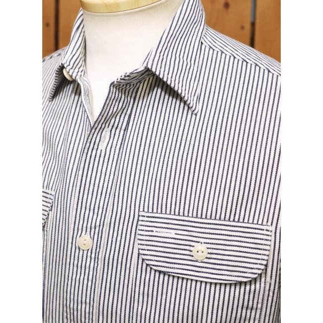 SUGAR CANE シュガーケーン ヒッコリーストライプワークシャツ