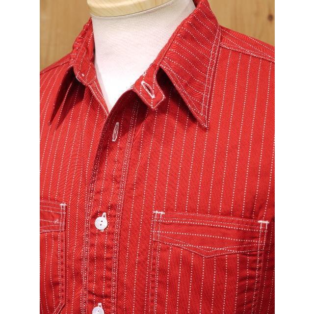 グァジャベーラ　メキシカンシャツ  かりゆし　半袖　刺繍　メンズ　F  レッド グァジャベーラ メキシカンシャツ かりゆし 半袖 刺繍 メンズ F レッド