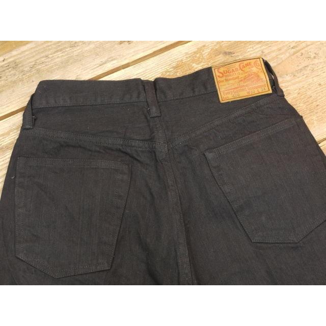 シュガーケーン ジーンズ 13oz.ブラックデニム タイプ3 スリムフィット SUGAR CANE SC41470｜craft-ac｜05