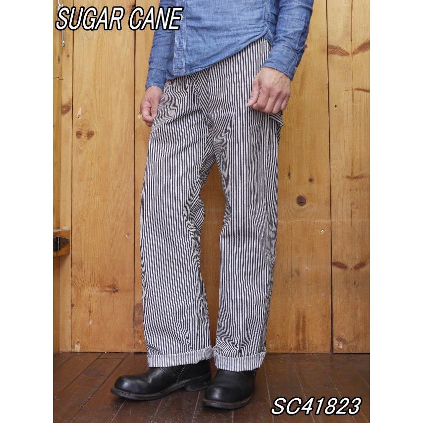 SUGAR CANE シュガーケーン 11oz. ヒッコリーストライプワーク SUGAR CANE シュガーケーン 11oz. ヒッコリーストライプワーク