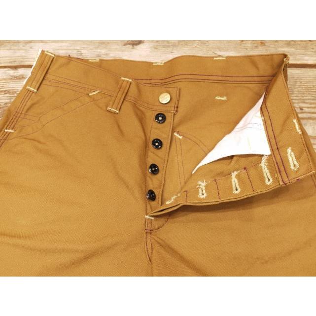 SUGAR CANE シュガーケーン 13oz ブラウンダックワークパンツ
